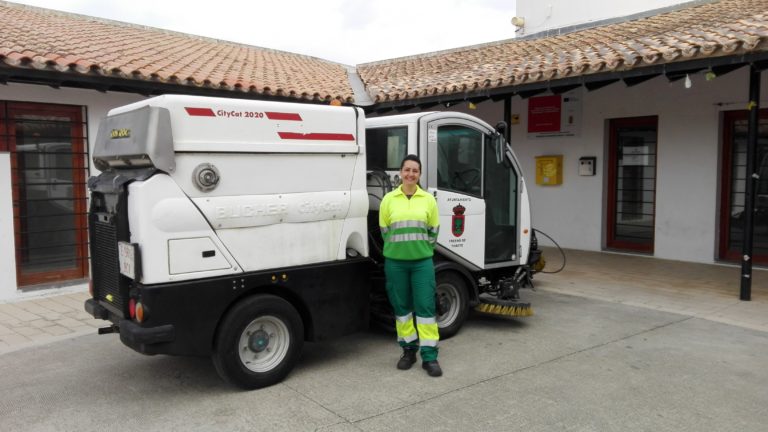 Máquina barredora – de nuevo en servicio