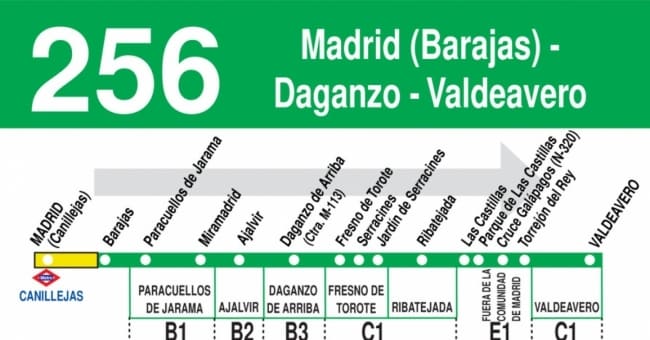 Línea 256 – Modificación de Horarios