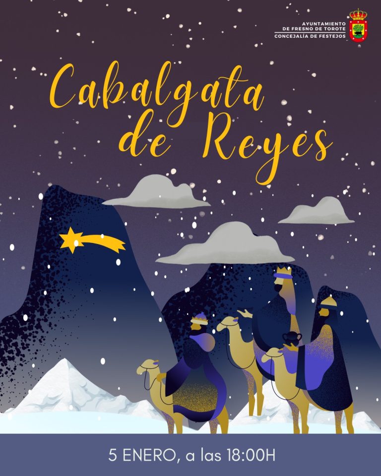 CORRECCIÓN: Horario cabalgata.