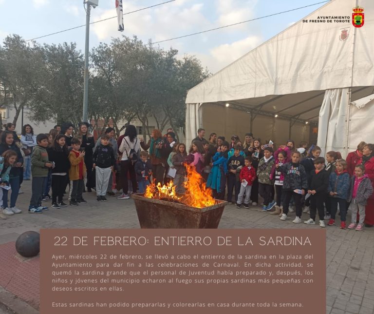 Entierro de la sardina: 22 de febrero
