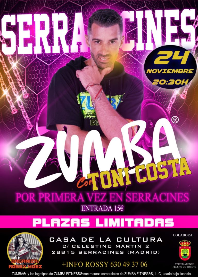 Zumba – 24 NOV Casa de la Cultura
