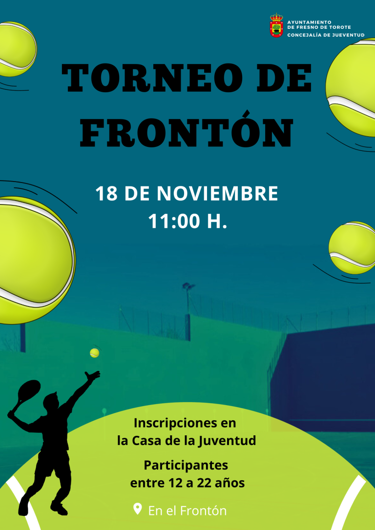 Torneo de Frontón – 18 NOV