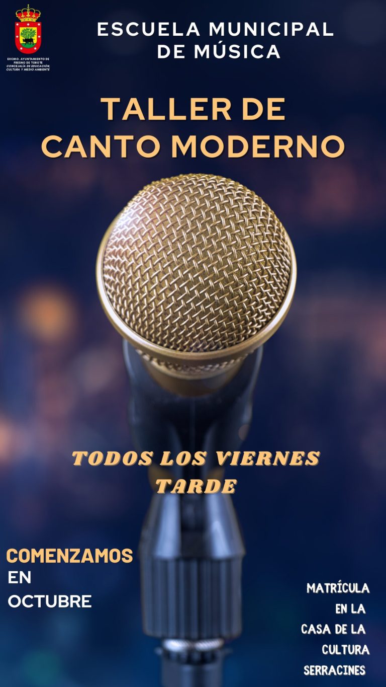 TALLER DE CANTO MODERNO