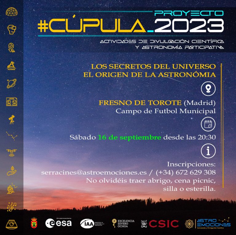 APLAZAMIENTO FECHA PROYECTO CÚPULA