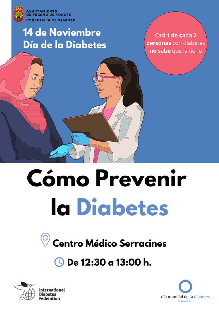 Cómo Prevenir la Diabetes – 14 NOV Centro Médico Serracines
