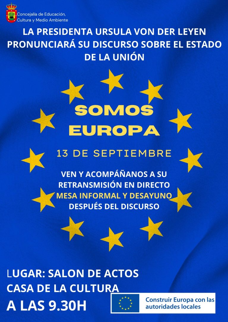 DISCURSO PRESIDENTA UNIÓN EUROPEA