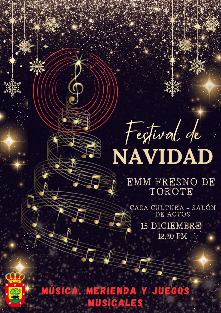 Festival de Navidad EMM Fresno de Torote – 15 DIC 18:30 en la Casa de la Cultura