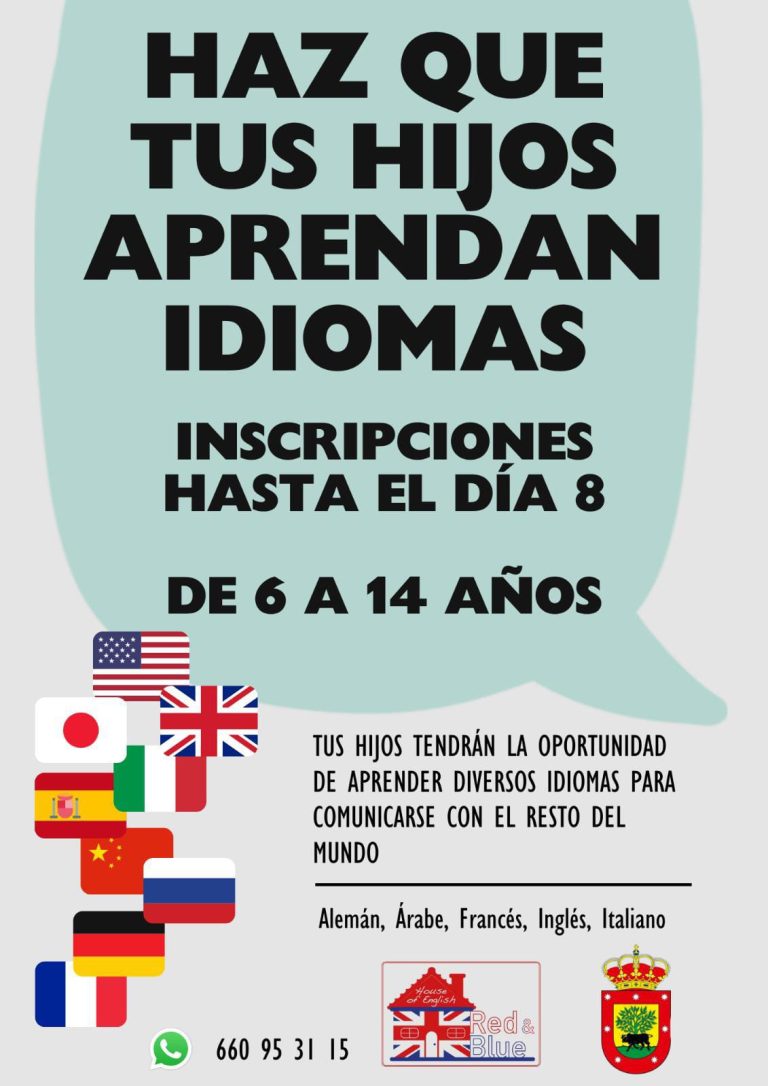 QUIERES QUE TUS HIJOS APRENDAN IDIOMAS