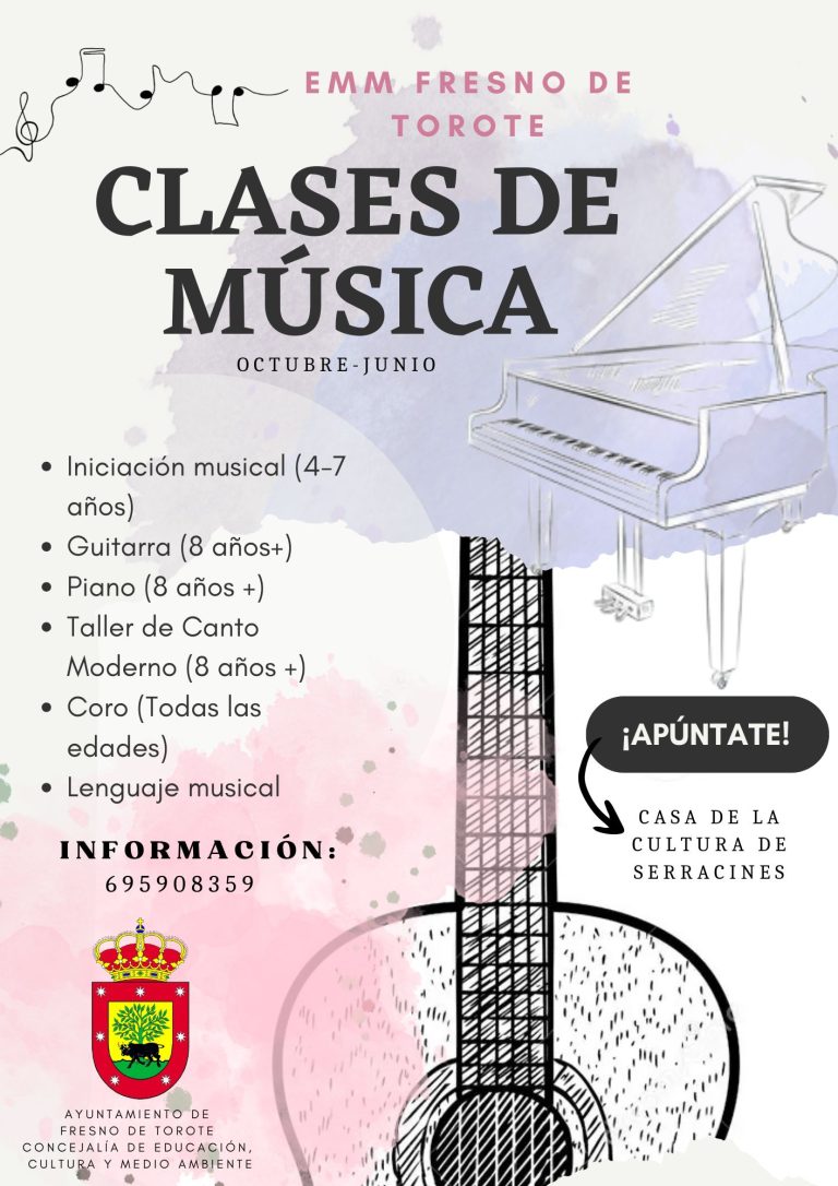 CLASES ESCUELA DE MÚSICA