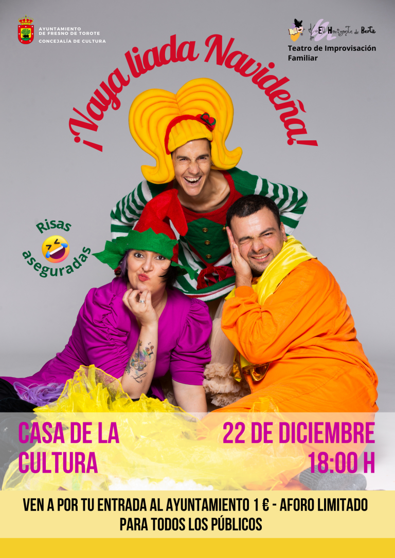 Recuerda – Espectáculo Teatral Familiar este Viernes a las 18h en la Casa de la Cultura