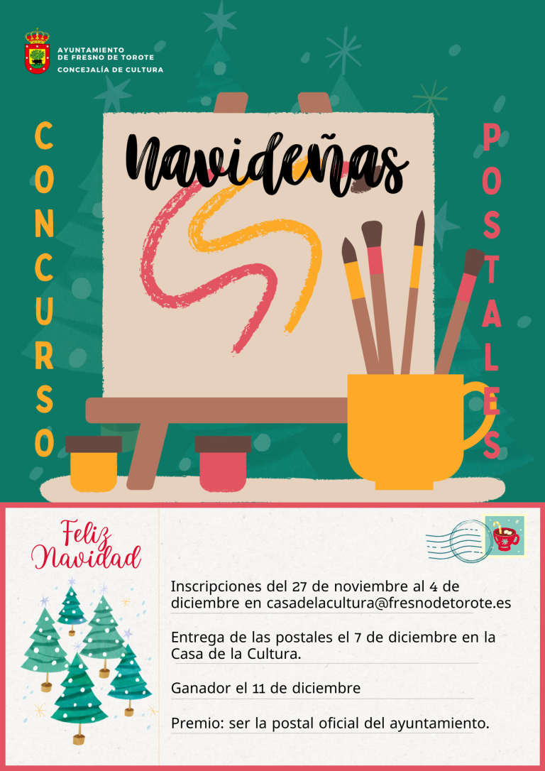 Concurso de Postales Navideñas – Inscripción hasta el 4 DIC
