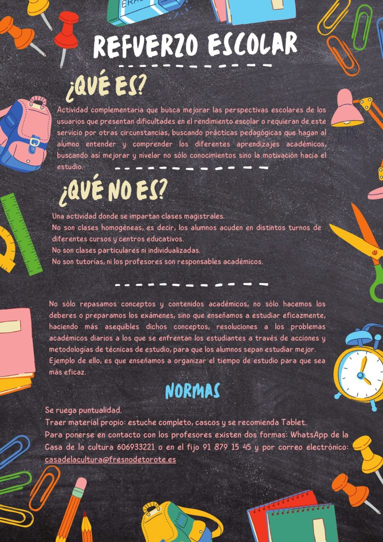 REFUERZO ESCOLAR