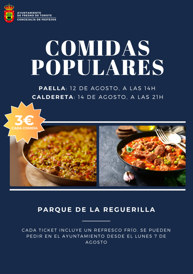 Comidas Populares: Precio y horarios