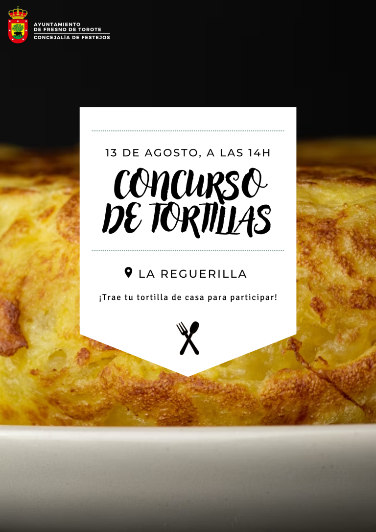 Concurso de tortillas: 13 de agosto