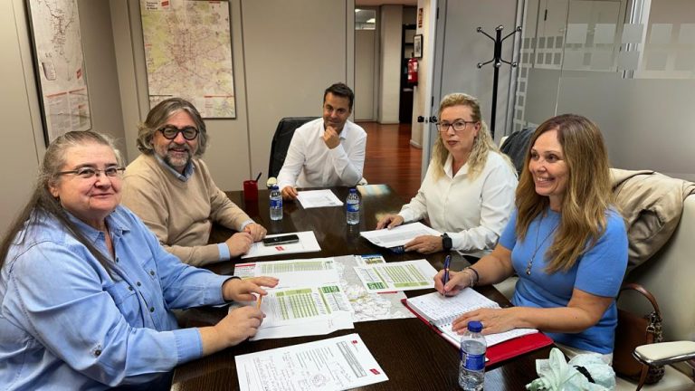 REUNIÓN CON EL GERENTE DEL CONSORCIO DE TRANSPORTE
