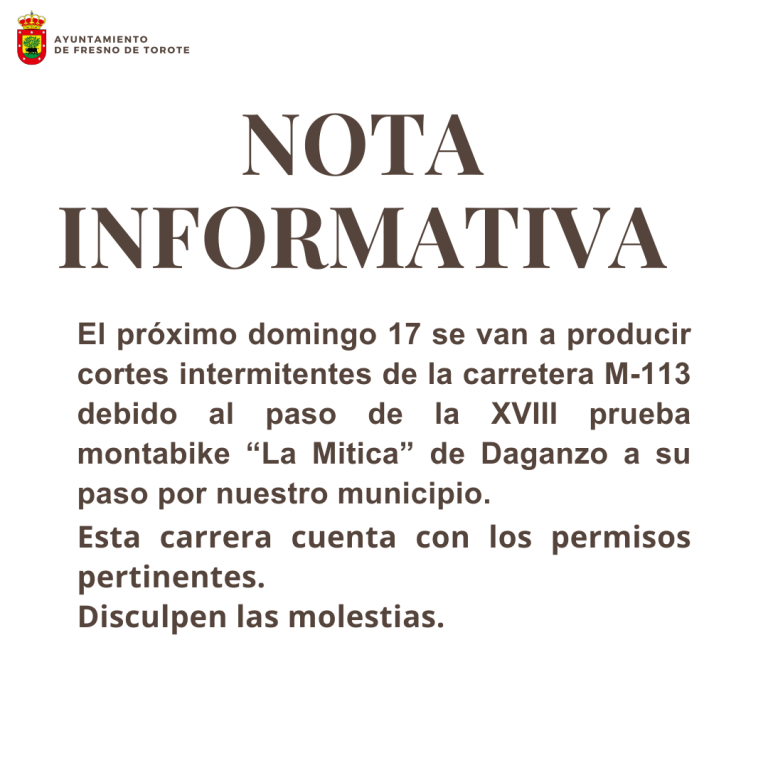 CORTES M-113 DOMINGO 17 DE SEPTIEMBRE
