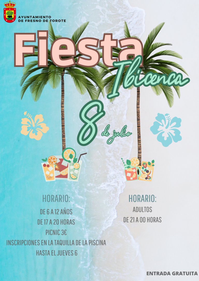 8 de julio: ¡Fiesta ibicenca!