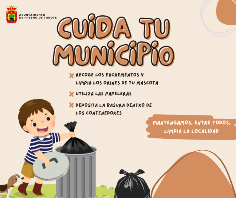 🧹🌍 ¡Cuida tu municipio! 🌍🧹
