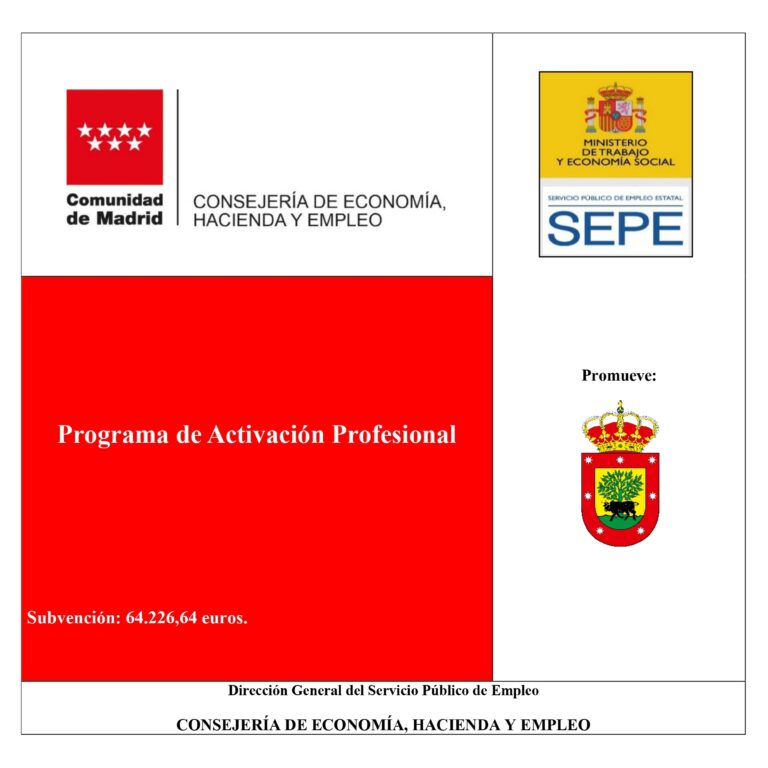 ¡Estamos emocionados de anunciar la concesión de la subvención para el Programa de Activación Profesional!