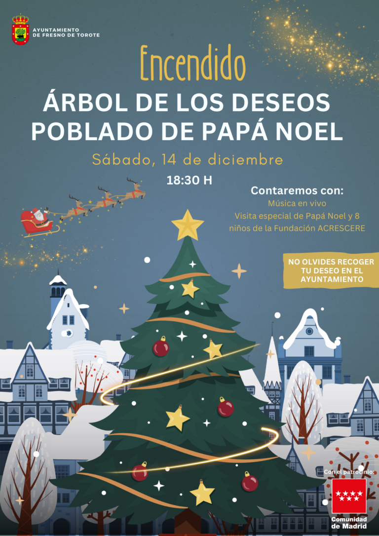 🎄✨ Encendido del Árbol de los Deseos y Poblado de Papá Noel ✨🎄