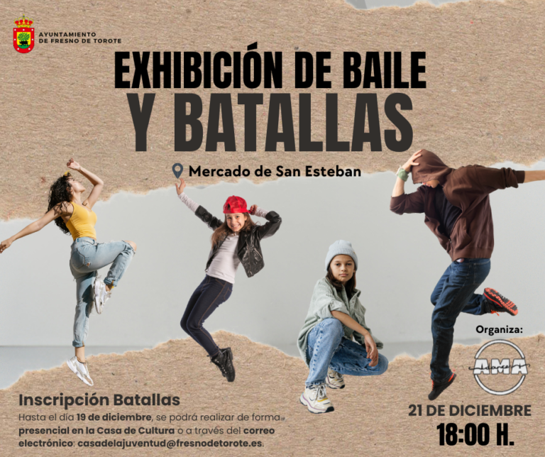 💃🕺 ¡Exhibición de Baile y Batallas! 🎶🔥