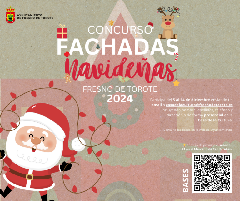 ✨ ¡Concurso de Fachadas Navideñas en Fresno de Torote! ✨