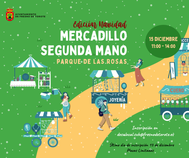 🎄✨ ¡Ya está aquí el Mercadillo de Segunda Mano – Edición Navidad! ✨🎄