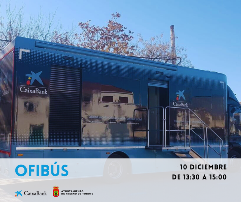 📢 ¡El Ofibús de CaixaBank regresa a Fresno de Torote!