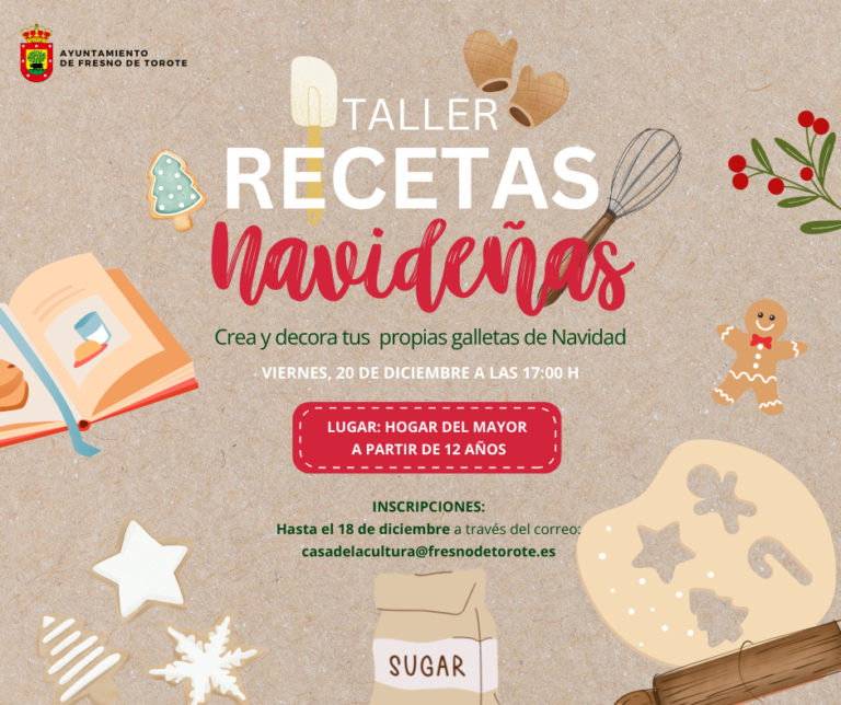🎄🍴 Taller de Recetas Navideñas 🍴🎄
