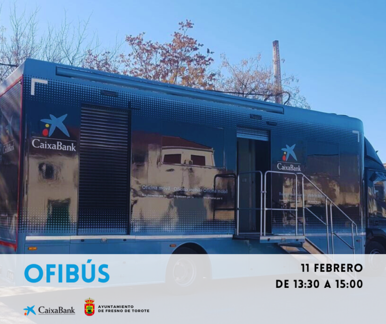 📢 🚌 ¡Ya tenemos la primera fecha del mes para el Ofibús de CaixaBank!