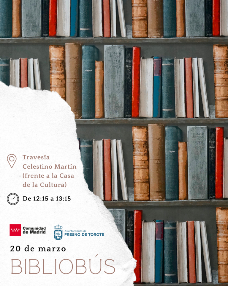 El Bibliobús: Cultura en Movimiento en Fresno de Torote