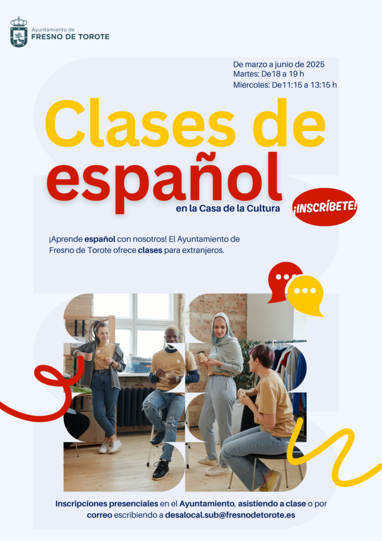 📢 ¡Aprende español en Fresno de Torote! 📚✨