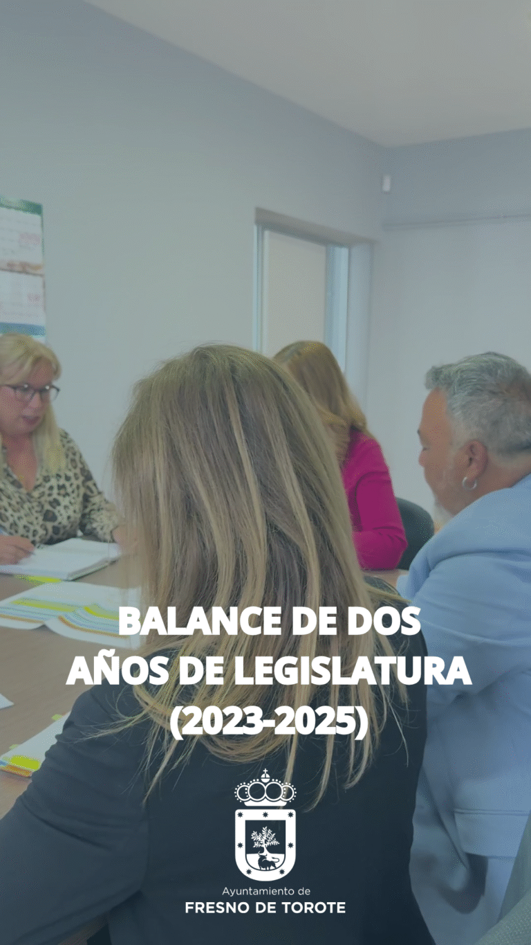 BALANCE DOS AÑOS LEGISLATURA: 2023-2025
