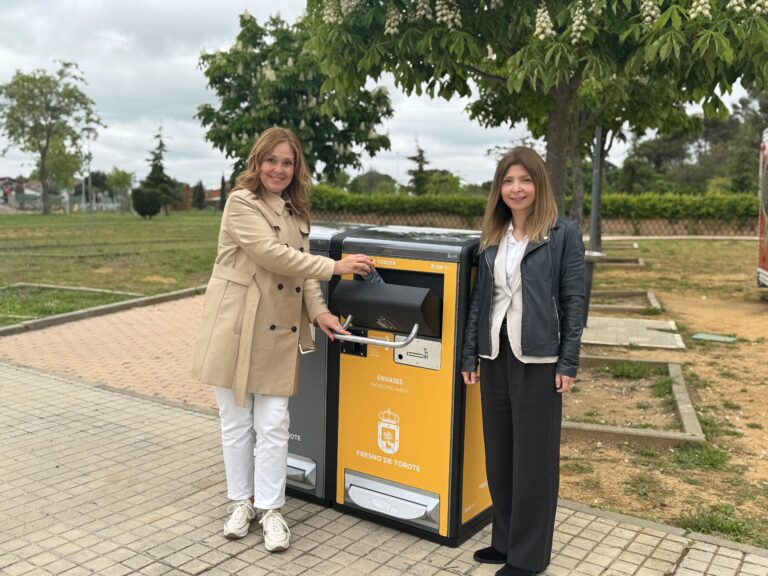 El Ayuntamiento de Fresno de Torote amplía hasta 6 las papeleras inteligentes