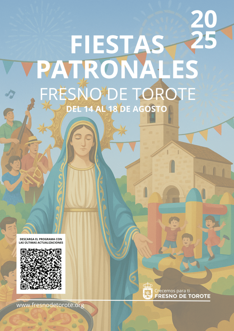 Fresno de Torote celebra sus Fiestas Patronales con música, encierros y actividades infantiles