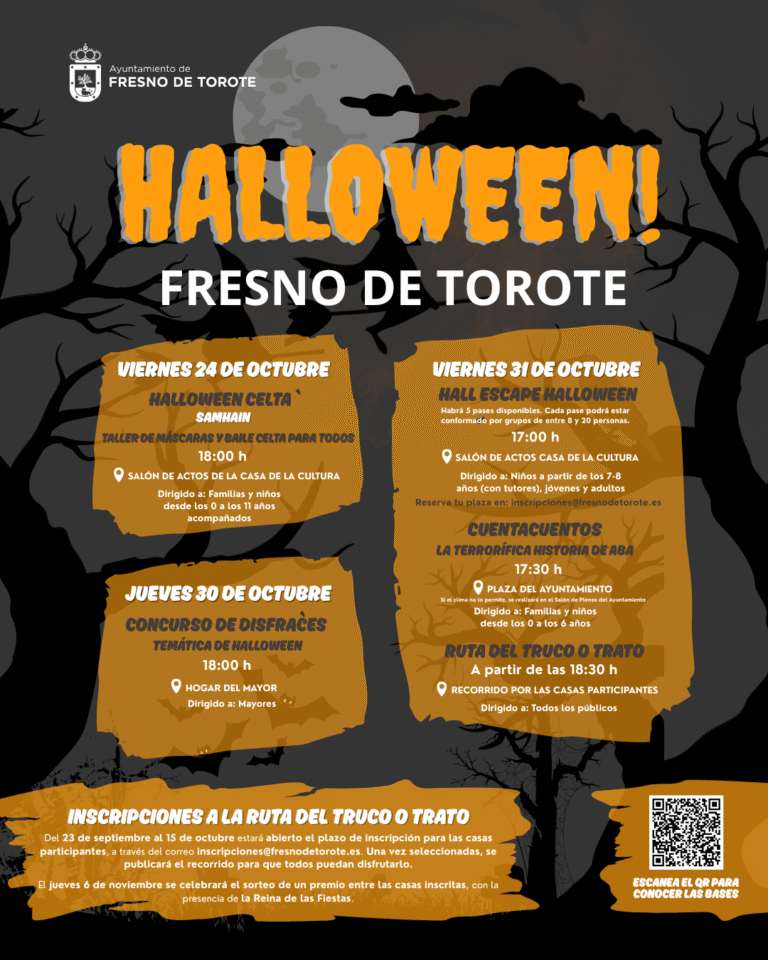 Un Halloween de tradición y diversión desembarca en Fresno de Torote