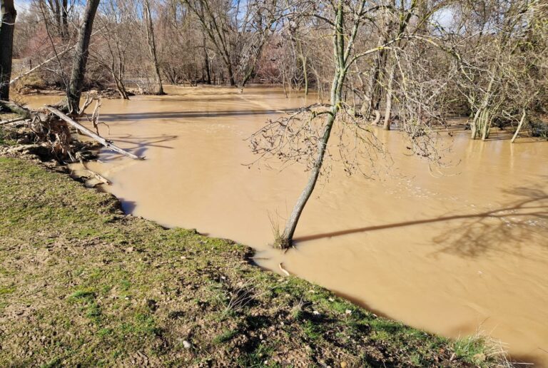El Ayuntamiento pide extremar la precaución ante la crecida del río Torote a su paso por el municipio